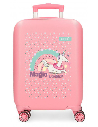 TROLLEY ABS 50CM.4R.ENSO MAGIC SUMMER ROSA